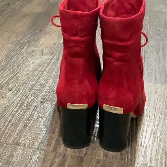 Kate Spade New York suede booties size 7 1/2 M - Picture 3 of 11